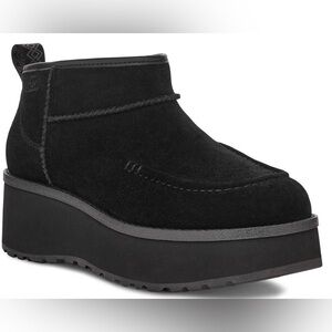 UGG Black Ultra Mini Water-Resistant Bootie